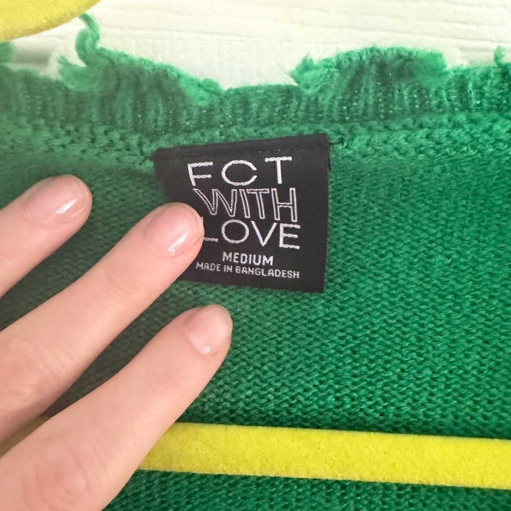 Brooklyn Green Sweater - Picture 3 of 4